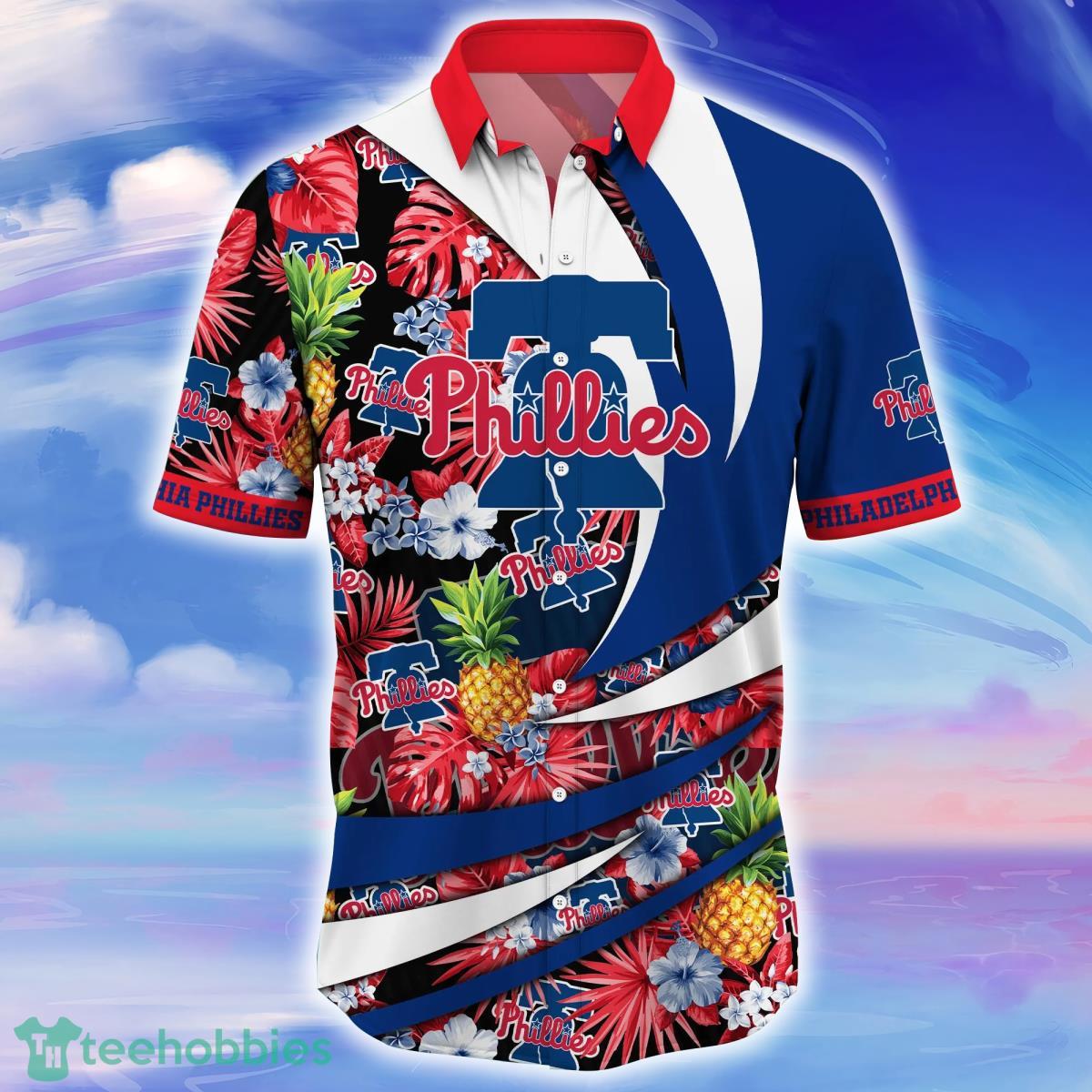 Philadelphia Phillies MLB Flower Hawaiian Shirt Style Gift For Men Women Fans Product Photo 2