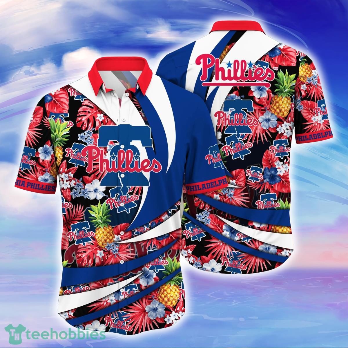Philadelphia Phillies MLB Flower Hawaiian Shirt Style Gift For Men Women Fans Product Photo 1
