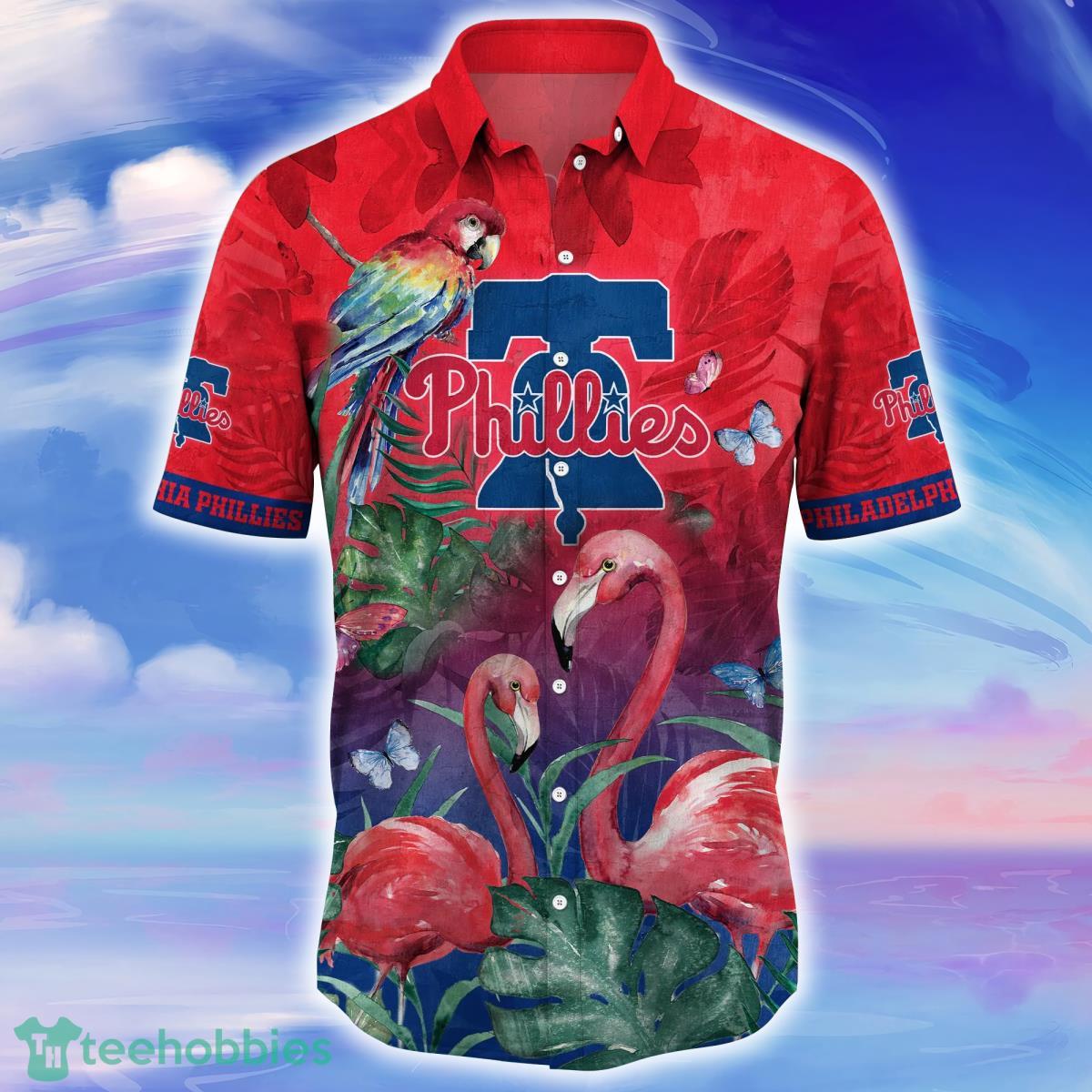 Philadelphia Phillies MLB Flower Hawaiian Shirt Unique Gift For Men Women Fans Product Photo 2