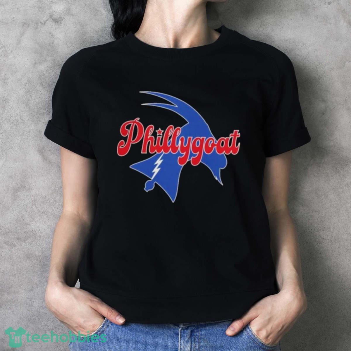 Phillygoat Logo Philadelphia Phillies 2023 Shirt - Ladies T-Shirt