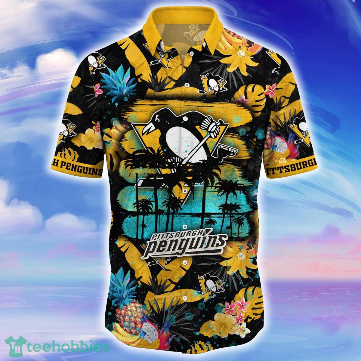 Pittsburgh Penguins NHL Flower Hawaiian Shirt Style Gift For Men Women Fans