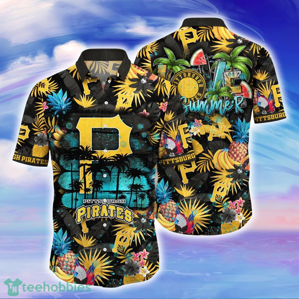 Pittsburgh Pirates MLB Flower Hawaiian Shirt For Men Women Great Gift For Fans Product Photo 1