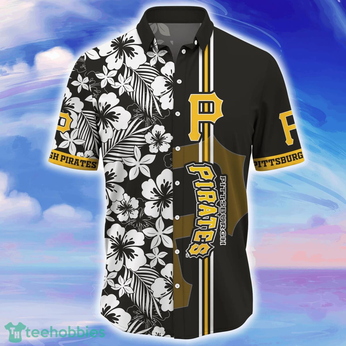 Pittsburgh Pirates Hawaiian Shirt flower summer style 2022 gift for fans