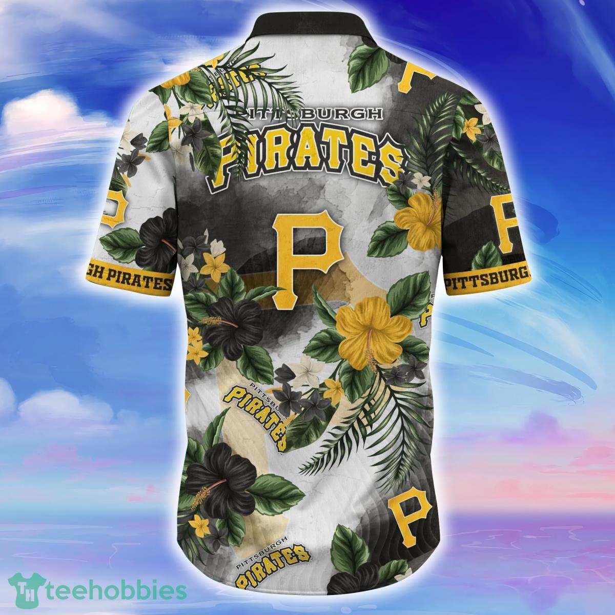 Pittsburgh Pirates MLB Flower Hawaiian Shirt For Men Women