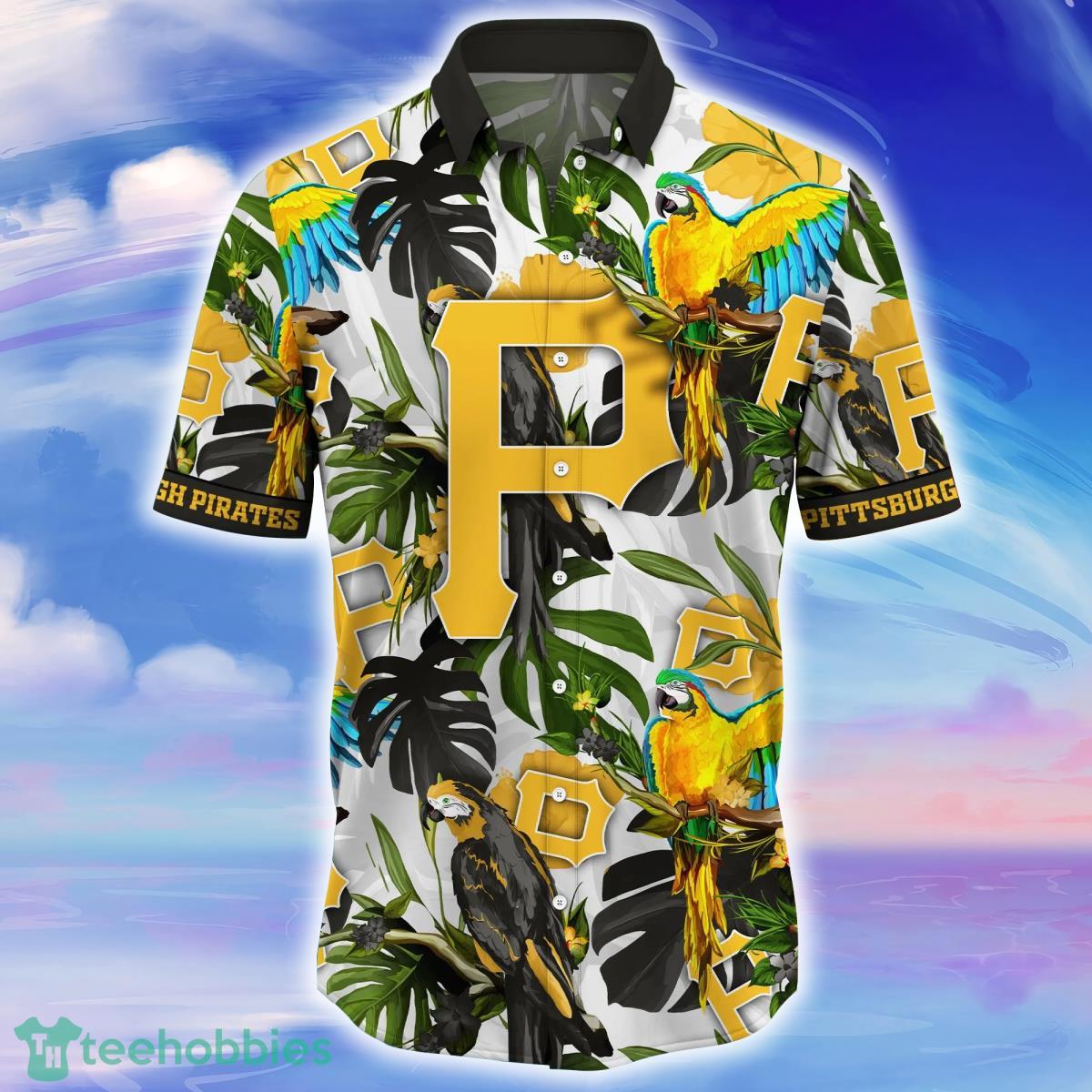 Pittsburgh Pirates MLB Flower Hawaiian Shirt Great Gift For Fans Product Photo 2