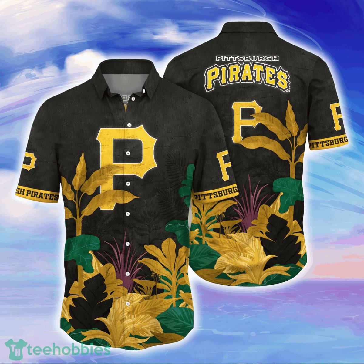 Pittsburgh Pirates MLB Flower Hawaiian Shirt Great Gift For Men Women Fans Product Photo 1
