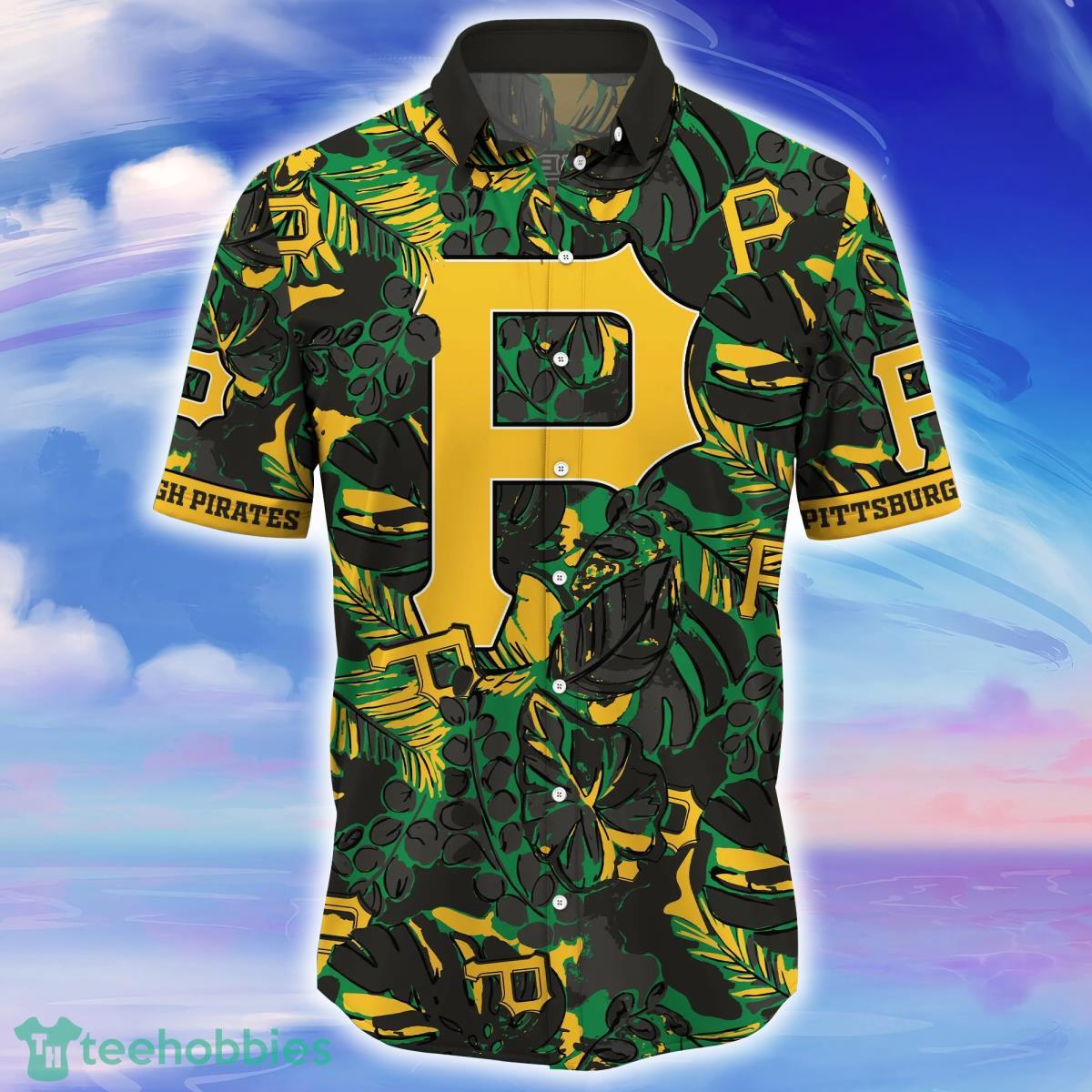 Pittsburgh Pirates MLB Flower Hawaiian Shirt Special Gift For Fans Product Photo 2