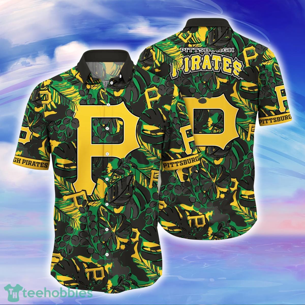 Pittsburgh Pirates MLB Flower Hawaiian Shirt Special Gift For Fans Product Photo 1