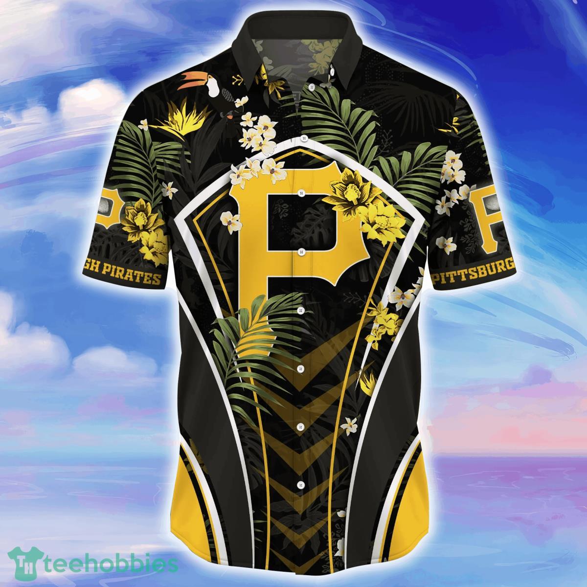 Pittsburgh Pirates MLB Flower Hawaiian Shirt Special Gift For Men Women  Fans Product Photo 2