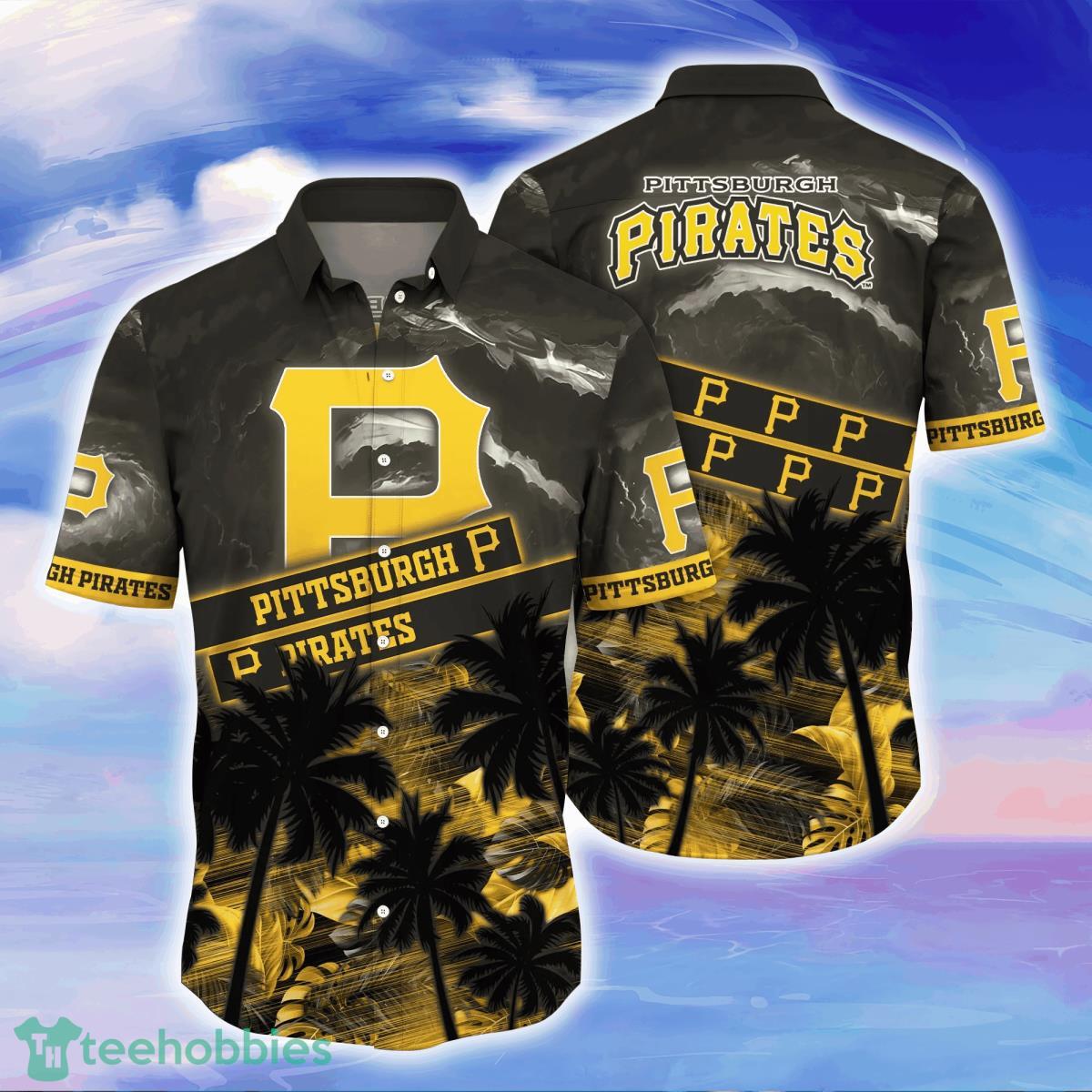 Pittsburgh Pirates MLB Flower Hawaiian Shirt Style Gift For Fans Product Photo 1