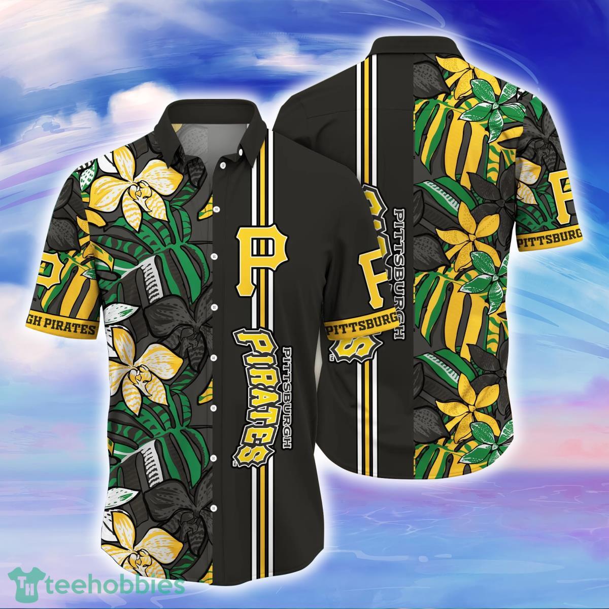 Pittsburgh Pirates MLB Flower Hawaiian Shirt Unique Gift For Fans Product Photo 1