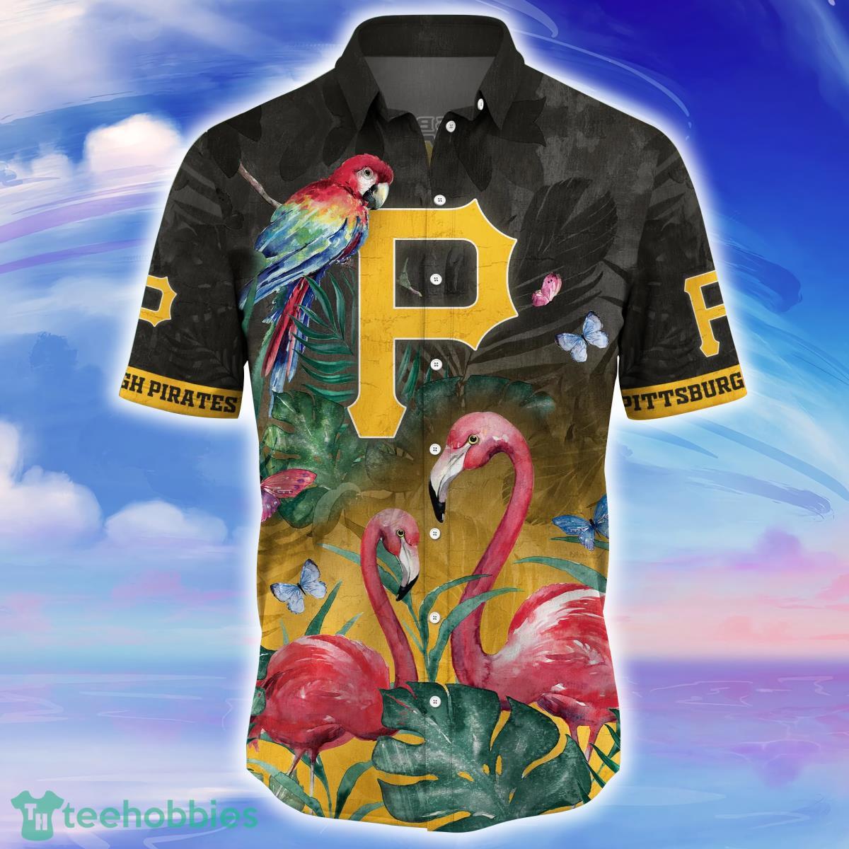 Pittsburgh Pirates MLB Flower Hawaiian Shirt Unique Gift For Men Women Fans Product Photo 2