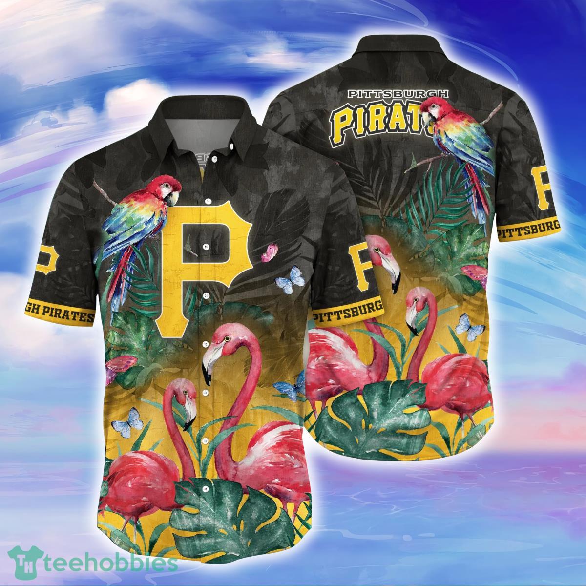 Pittsburgh Pirates MLB Flower Hawaiian Shirt Unique Gift For Men Women Fans Product Photo 1