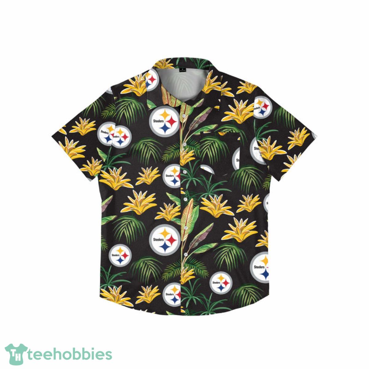 Pittsburgh Steelers NFL Victory Vacay Button Up Shirt Product Photo 1
