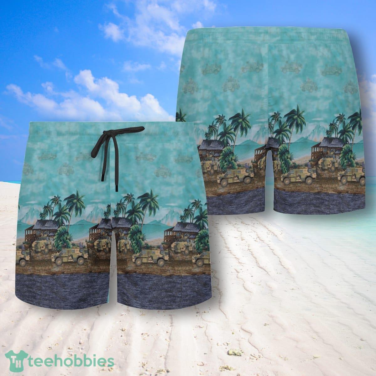 PMV Australian Army Hawaiian Shirt And Short Best Style For Men Product Photo 2