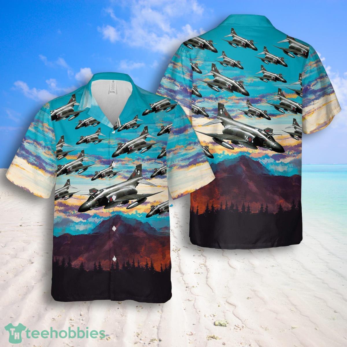 RAF Phantom FG.1 Hawaiian Shirt And Shorts Great Style For Men Product Photo 1