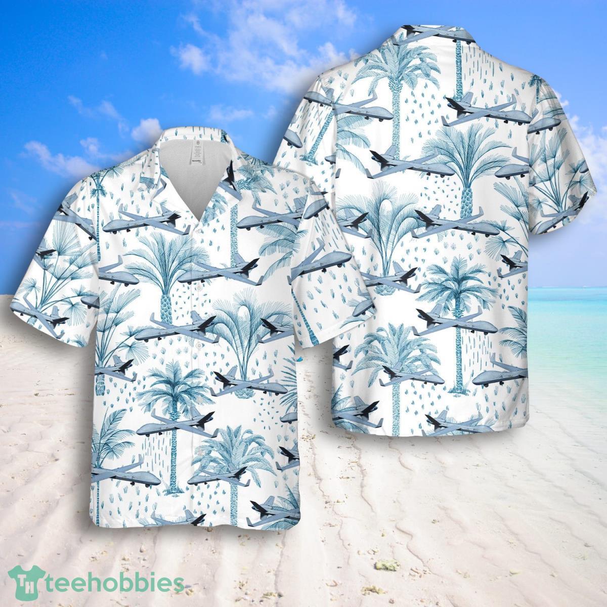 RAF REAPER (MQ-9A) Hawaiian Shirt And Shorts Great Style For Men Product Photo 2