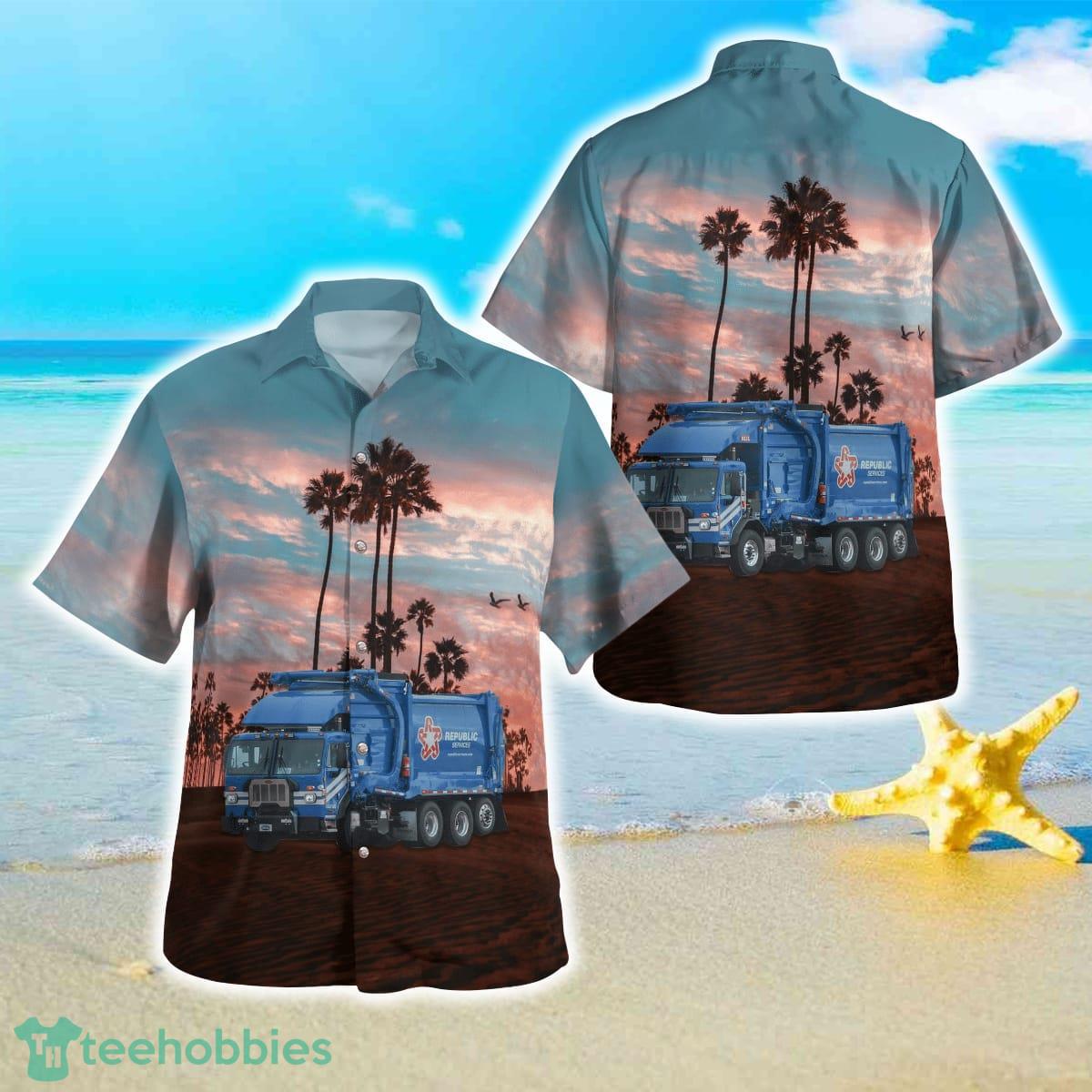Republic Services Peterbilt 520 Hawaiian Shirt Best Style For Men Women Product Photo 1