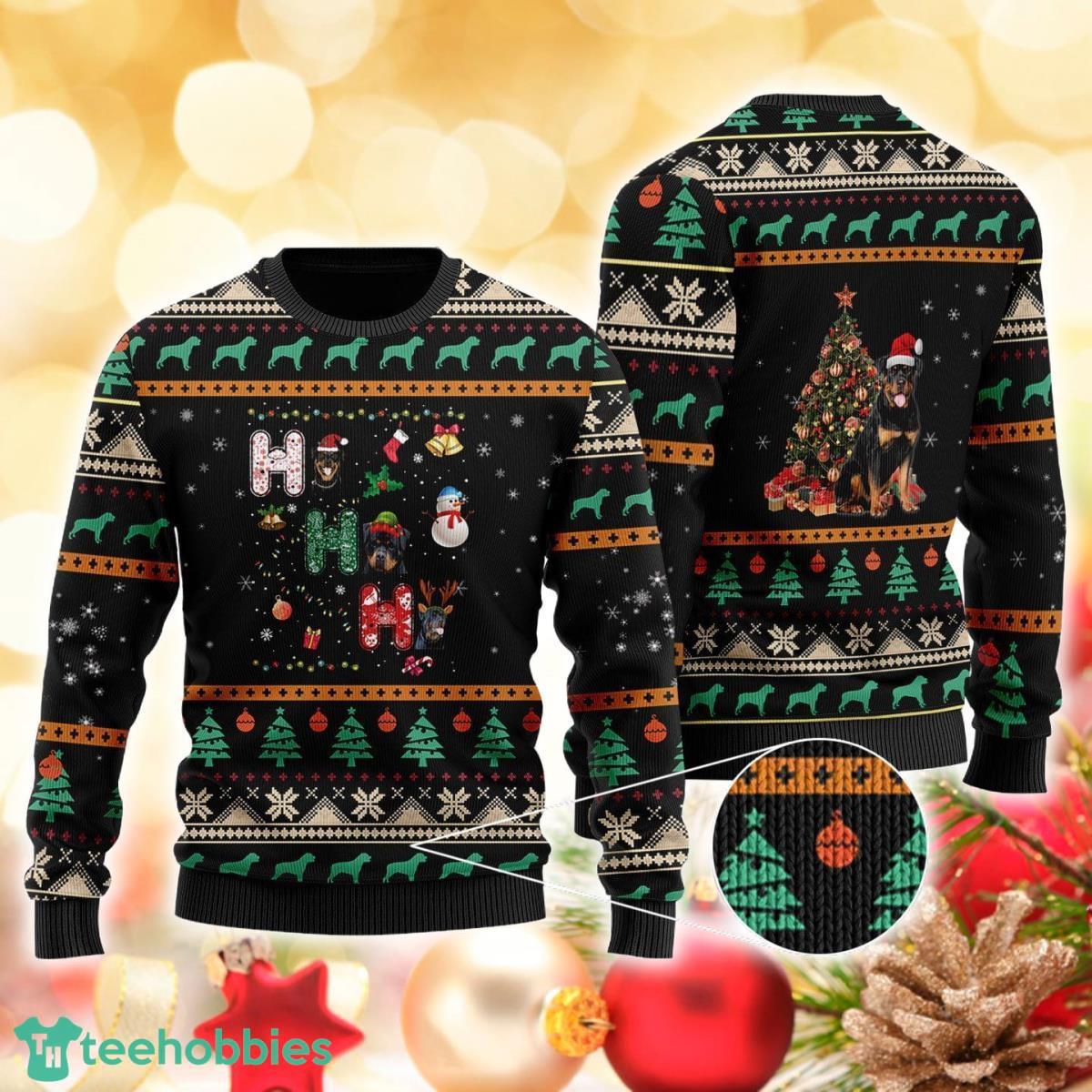 Rottweiler 3D Sweater Ugly Christmas Sweater For Men And Women Gift For Xmas Product Photo 1