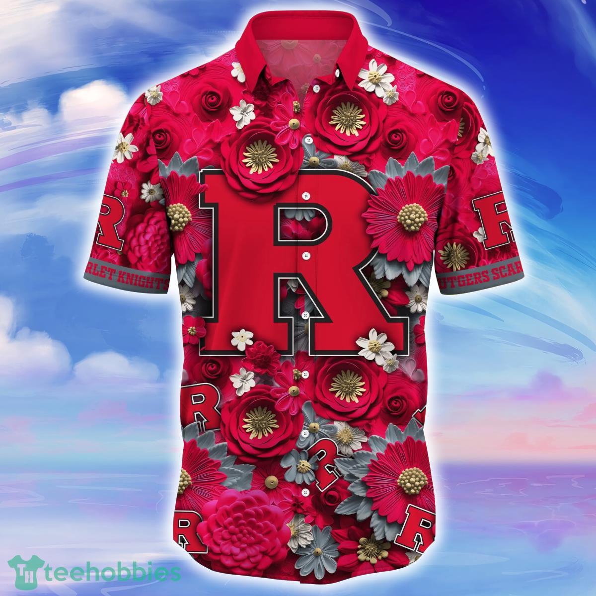 Rutgers Scarlet Knights NCAA3 Hawaiian Shirt For Men And Women Fans Product Photo 2