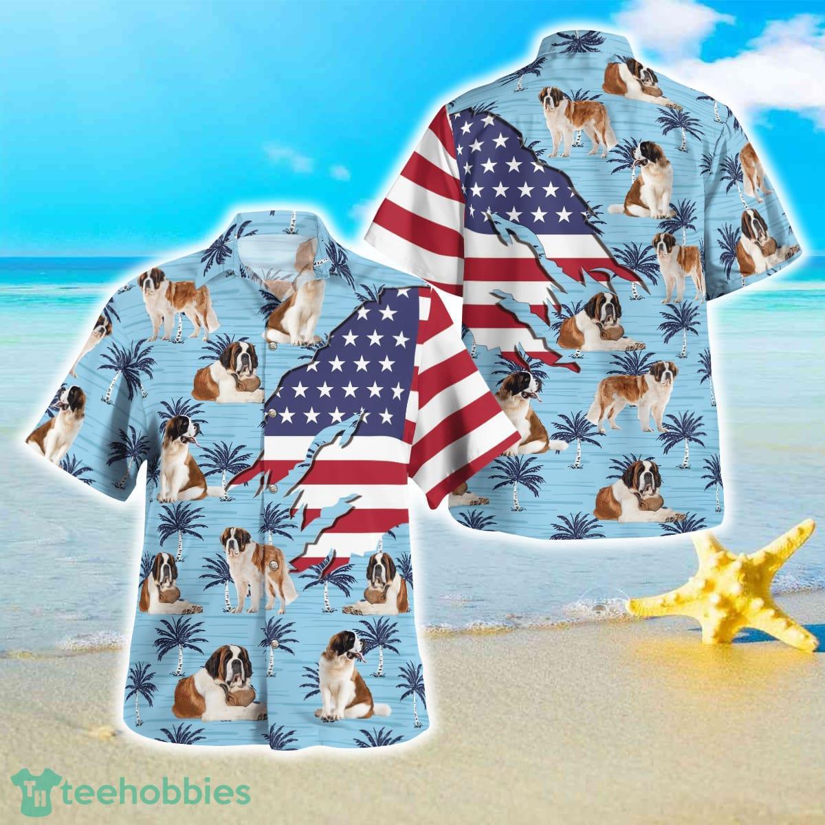 Saint Bernard Dogs Hawaiian Shirt Best Style For Men Women Product Photo 1