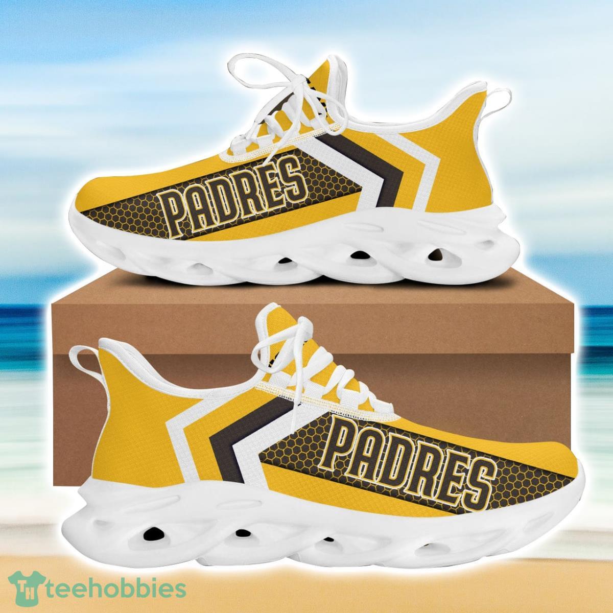 San Diego Baseball Padres Max Soul Sneakers Running Sport Shoes For Men Women Custom Name Product Photo 2