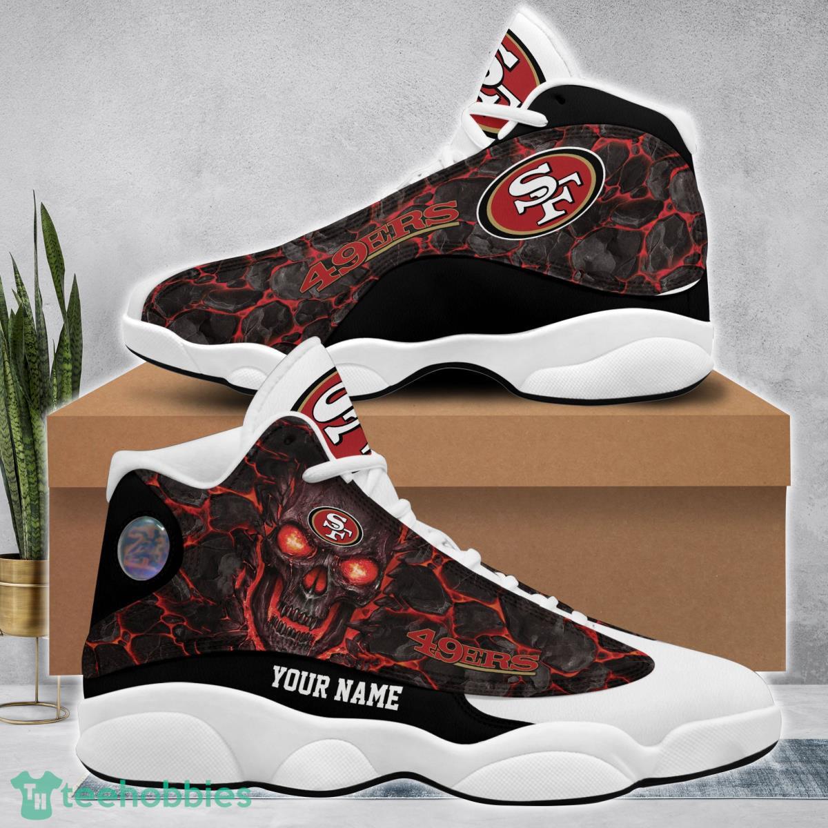San Francisco 49ers Football Team Air Jordan 13 Running Shoes Great Gift For Fans Product Photo 1