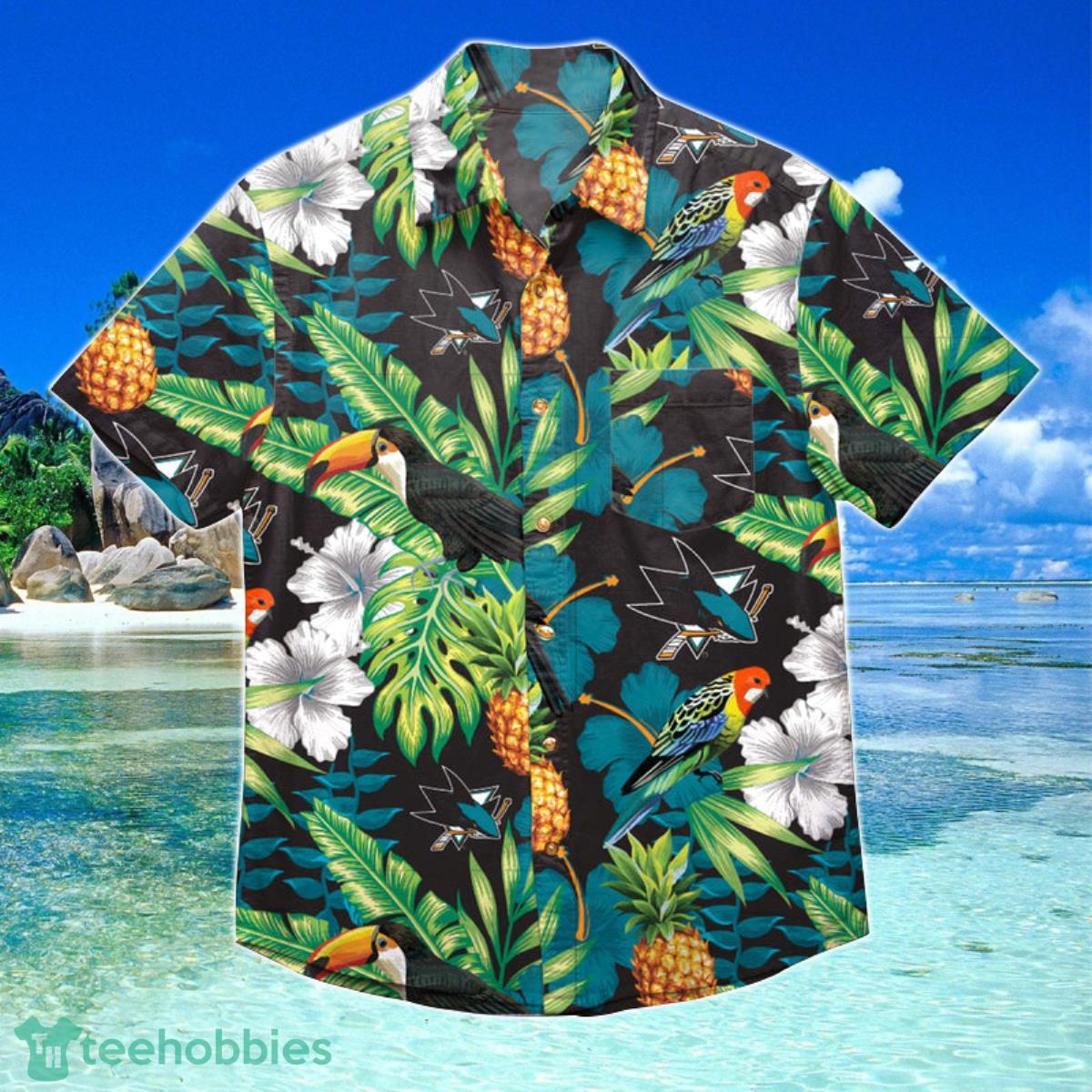 San Jose Sharks NHL Hawaiian Shirt Special Gift For Fans Product Photo 1