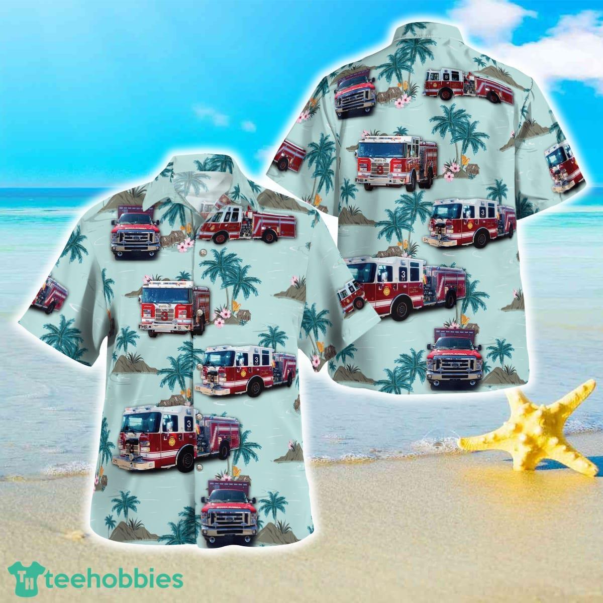 Santa Fe Fire Department Hawaiian Shirt Best Style For Men Women Product Photo 1