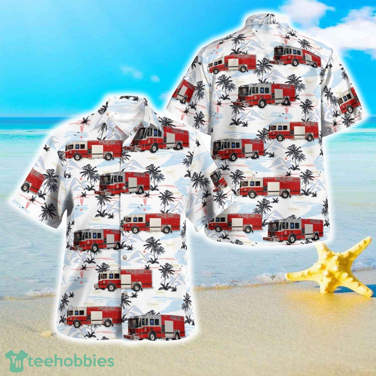 Satellite Beach Fire Department Hawaiian Shirt Best Style For Men Women Product Photo 1