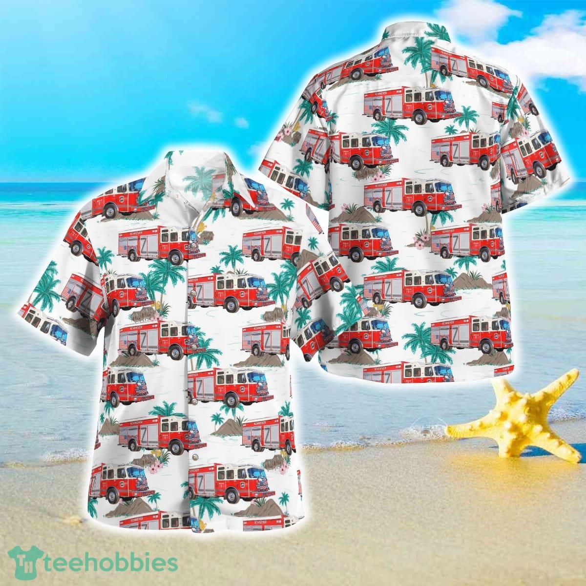 Schriever, Louisiana, Schriever Fire Department Hawaiian Shirt Best Style For Men Women Product Photo 1