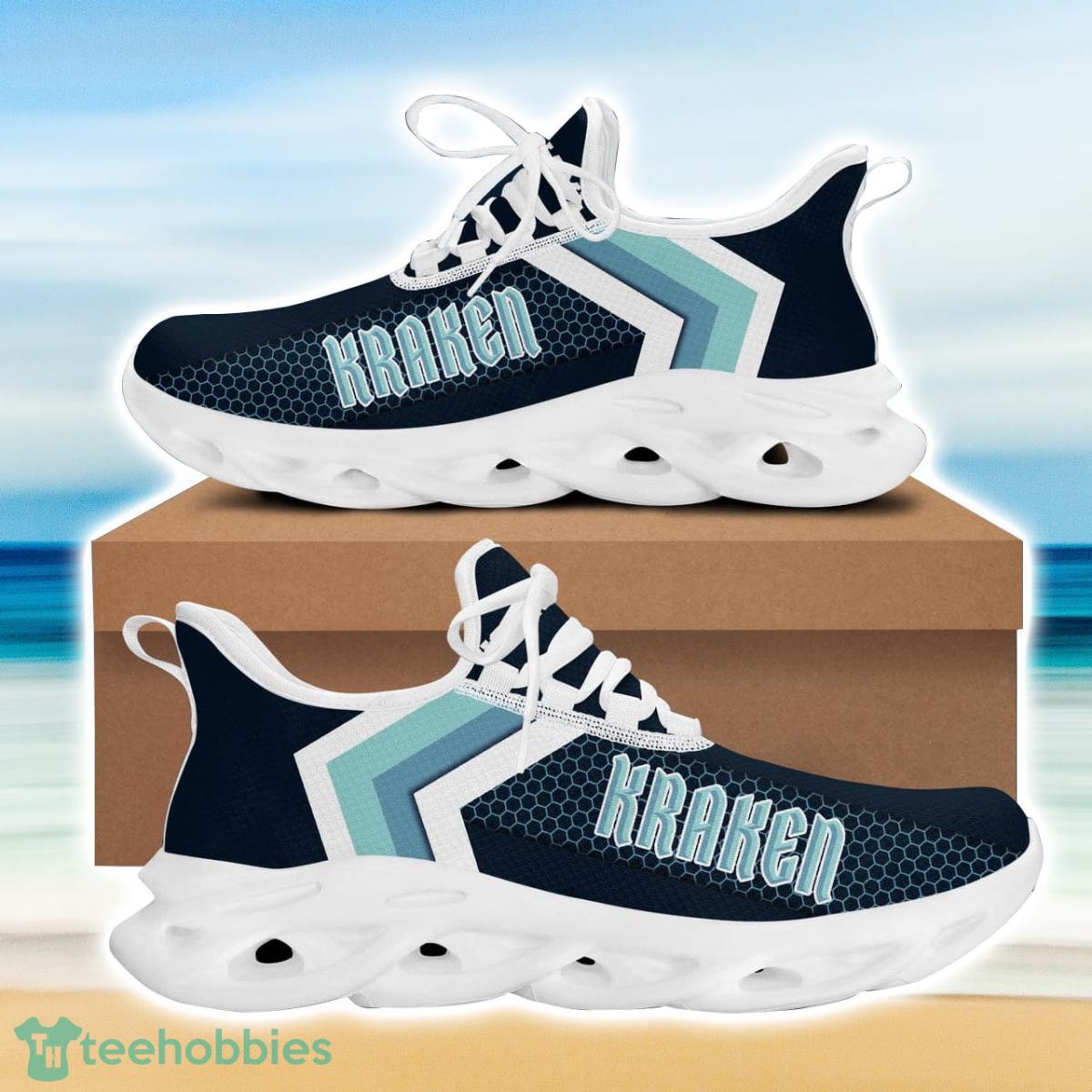 Seattle Hockey Kraken Max Soul Sneakers Running Sport Shoes For Men Women Custom Name Product Photo 2