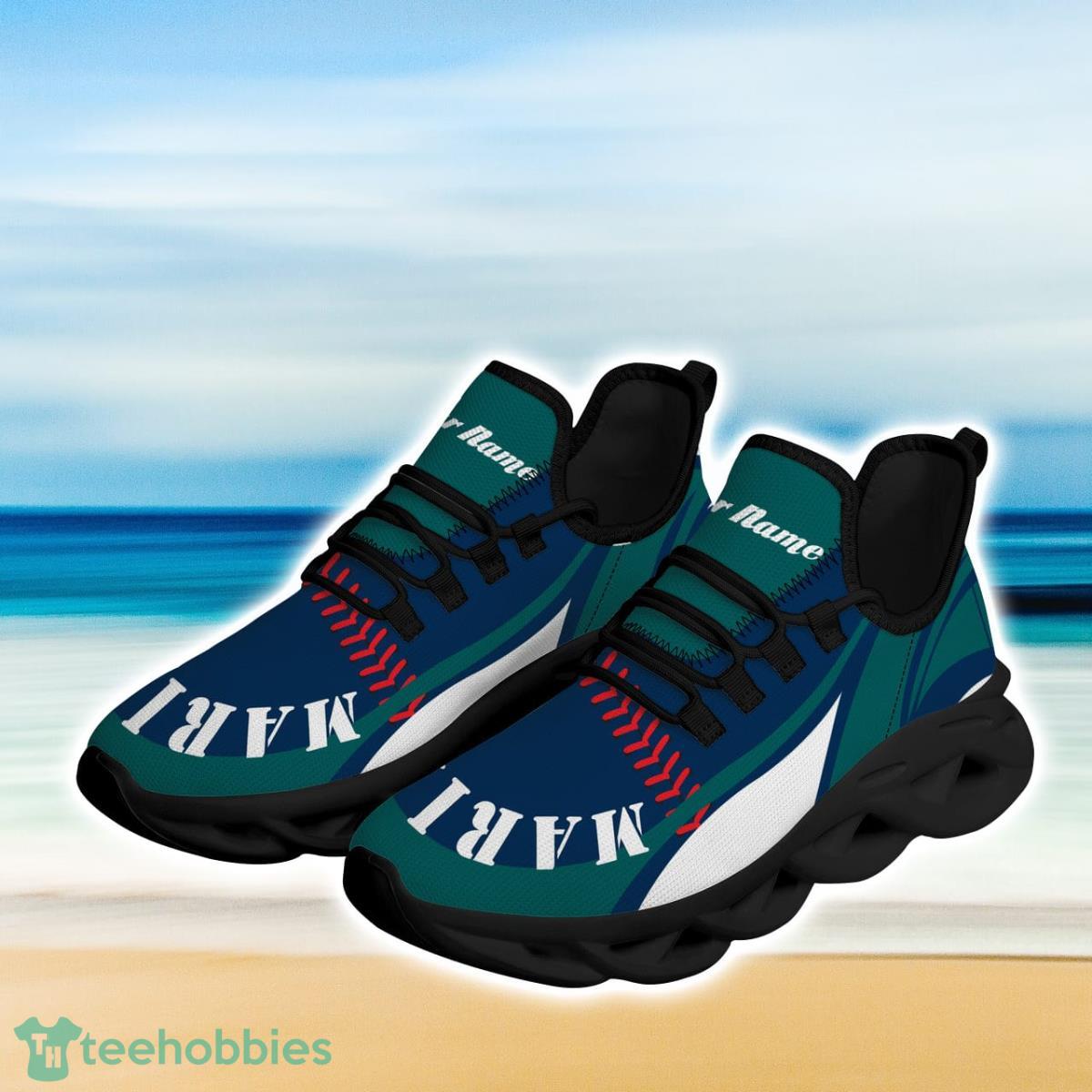 Seattle Mariners Baseball Max Soul Sneakers Running Sport Shoes For Men Women Custom Name Product Photo 2