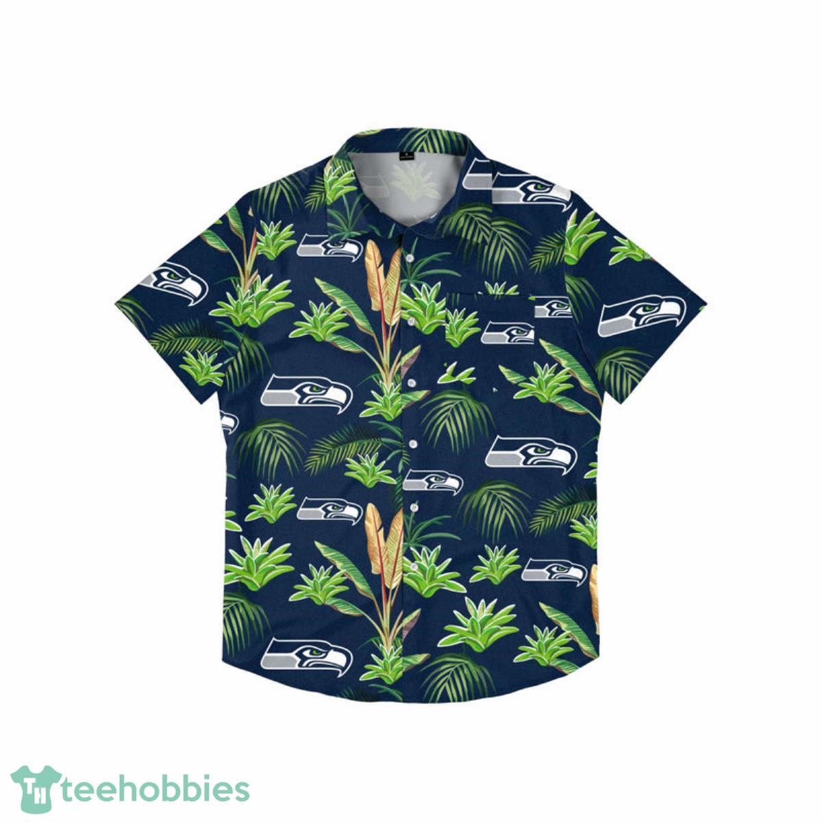 Seattle Seahawks NFL Victory Vacay Button Up Shirt Product Photo 1