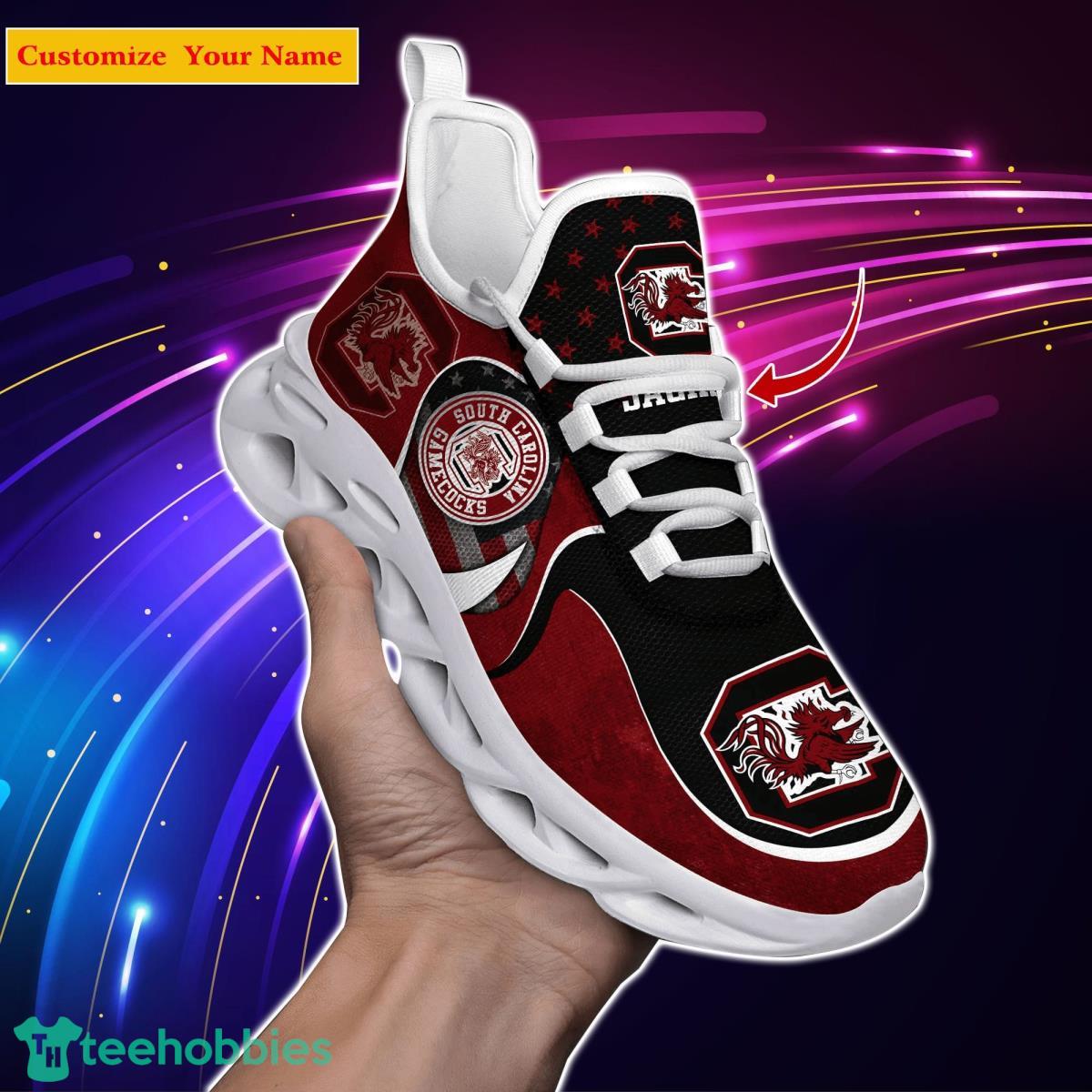 South Carolina Gamecocks NCAA1 Custom Name Max Soul Shoes Special Gift For Men Women Fans Product Photo 1