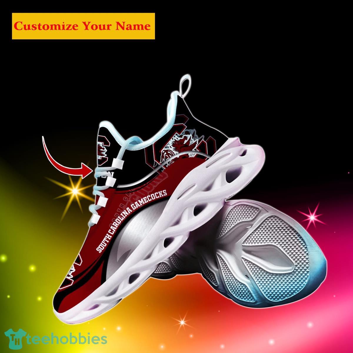 South Carolina Gamecocks NCAA1 Custom Name Max Soul Shoes Unique Gift For Men Women Fans Product Photo 2