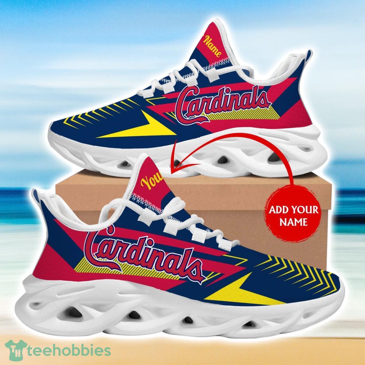 St Louis Cardinals Baseball Max Soul Sneakers Running Sport Shoes For Men Women Custom Name Product Photo 1