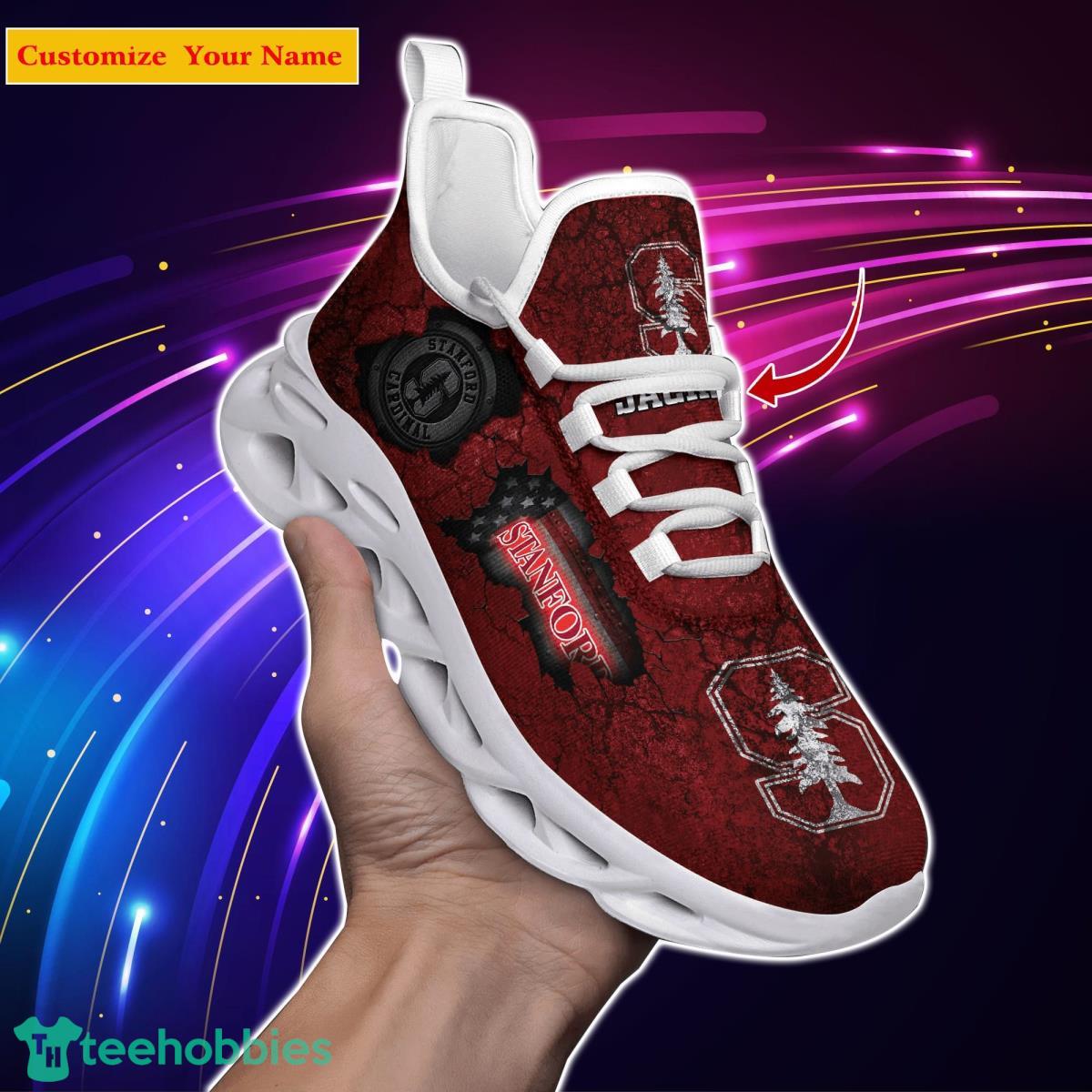 Stanford Cardinal NCAA1 Custom Name Max Soul Shoes Great Gift For Men Women Fans Product Photo 1