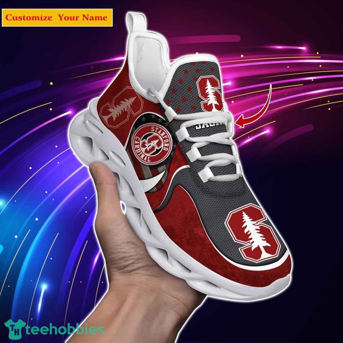 Stanford Cardinal NCAA1 Custom Name Max Soul Shoes Special Gift For Men Women Fans Product Photo 1
