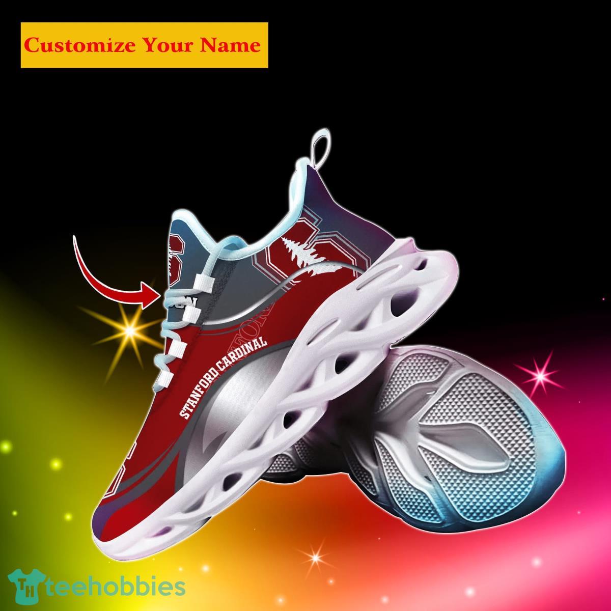 Stanford Cardinal NCAA1 Custom Name Max Soul Shoes Unique Gift For Men Women Fans Product Photo 2