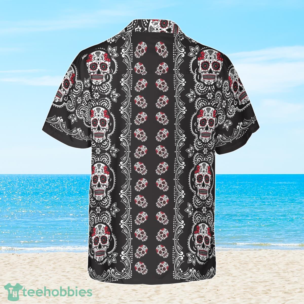Sugar Skull Hawaiian Shirt Best Gift For Men And Women image Sugar Skull Hawaiian Shirt Best Gift For Men And Women Product Photo 2