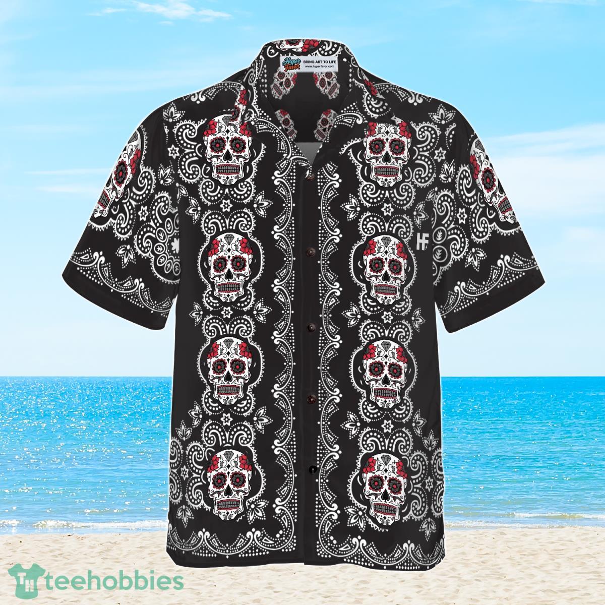 Sugar Skull Hawaiian Shirt Best Gift For Men And Women Product Photo 3 Sugar Skull Hawaiian Shirt Best Gift For Men And Women Product Photo 3