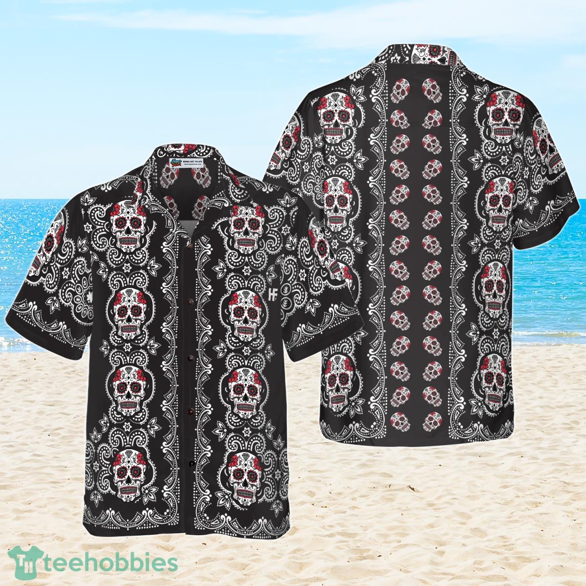 Sugar Skull Hawaiian Shirt Best Gift For Men And Women Product Photo 1 Sugar Skull Hawaiian Shirt Best Gift For Men And Women Product Photo 1