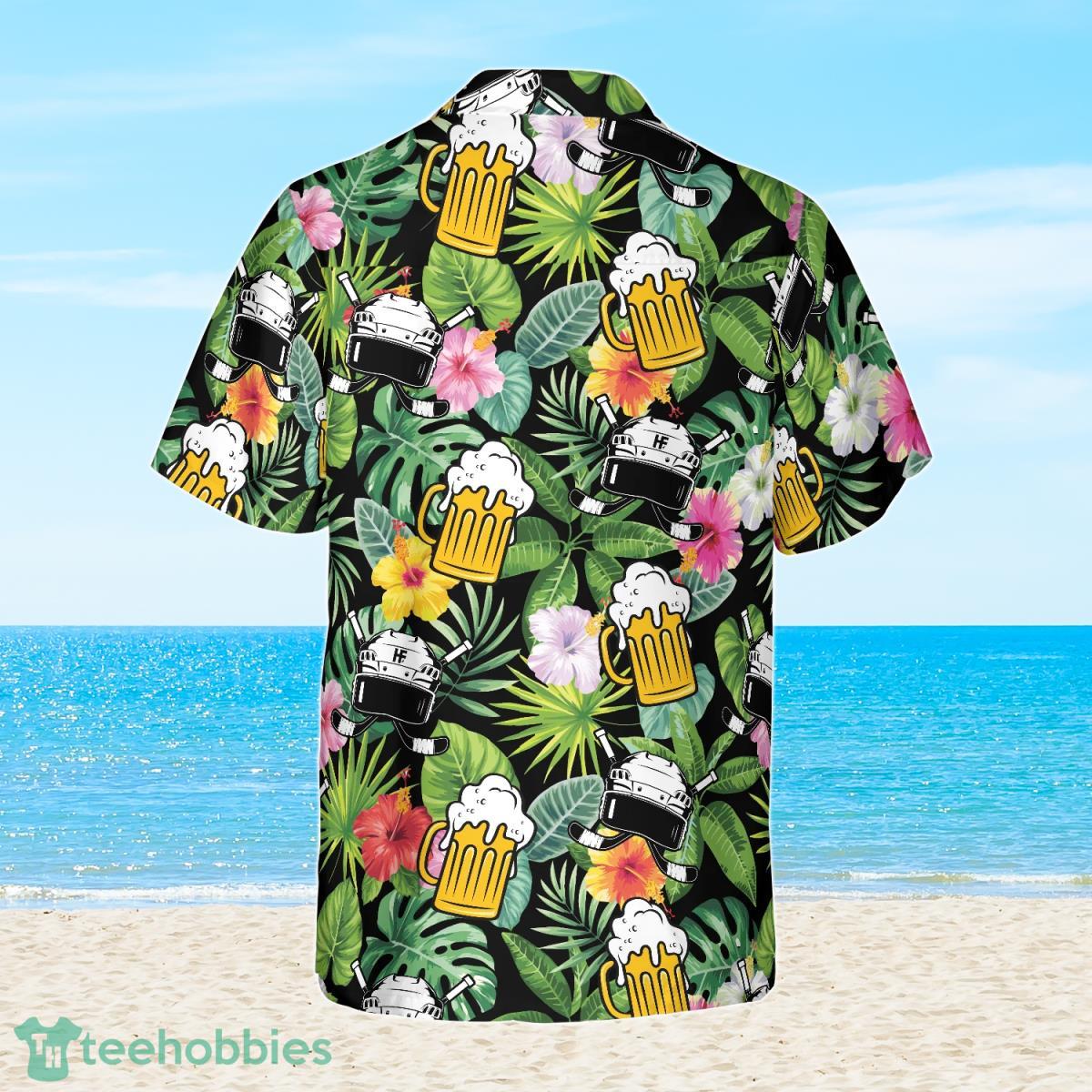 Summer Colorful Hockey And Beer Hawaiian Shirt Best Gift For Men And Women Product Photo 2