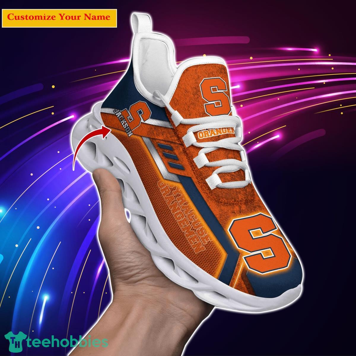 Syracuse Orange NCAA2 Custom Name Max Soul Shoes Impressive Gift For Men Women Fans Product Photo 1