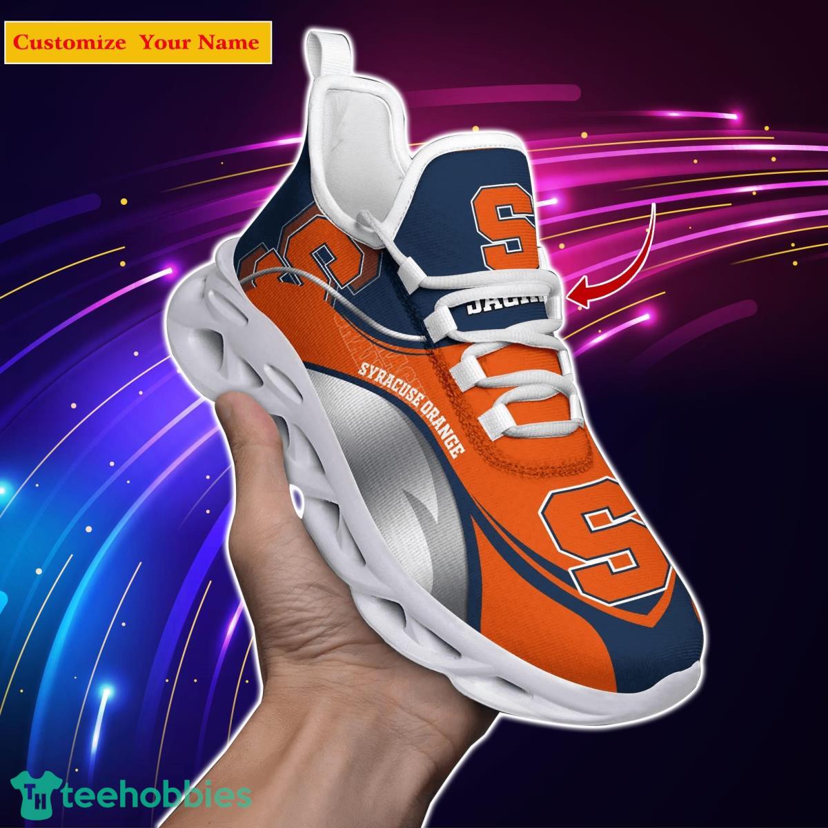 Syracuse Orange NCAA2 Custom Name Max Soul Shoes Unique Gift For Men Women Fans Product Photo 1