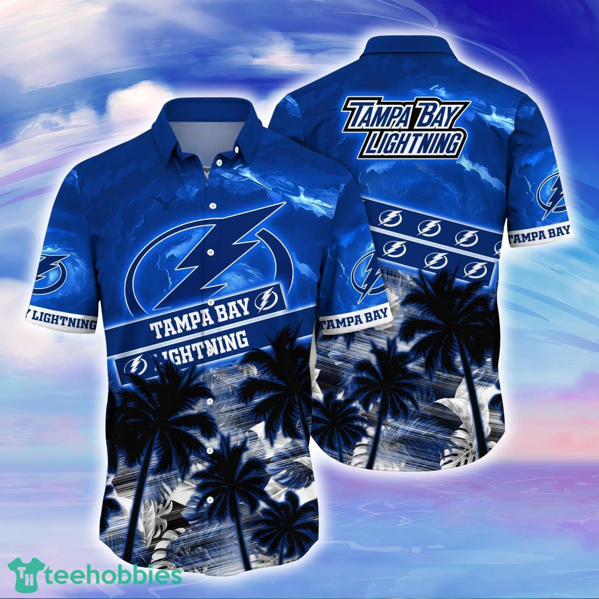 Tampa Bay Lightning NHL Flower Hawaiian Shirt Style Gift For Fans Product Photo 1