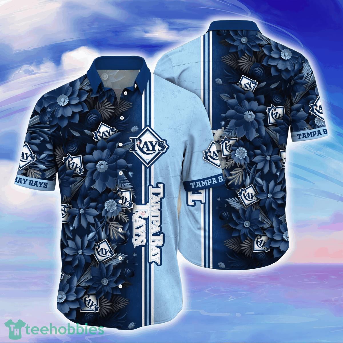 Tampa Bay Rays MLB Flower Hawaiian Shirt For Men Women Great Gift For Real Fans Product Photo 1