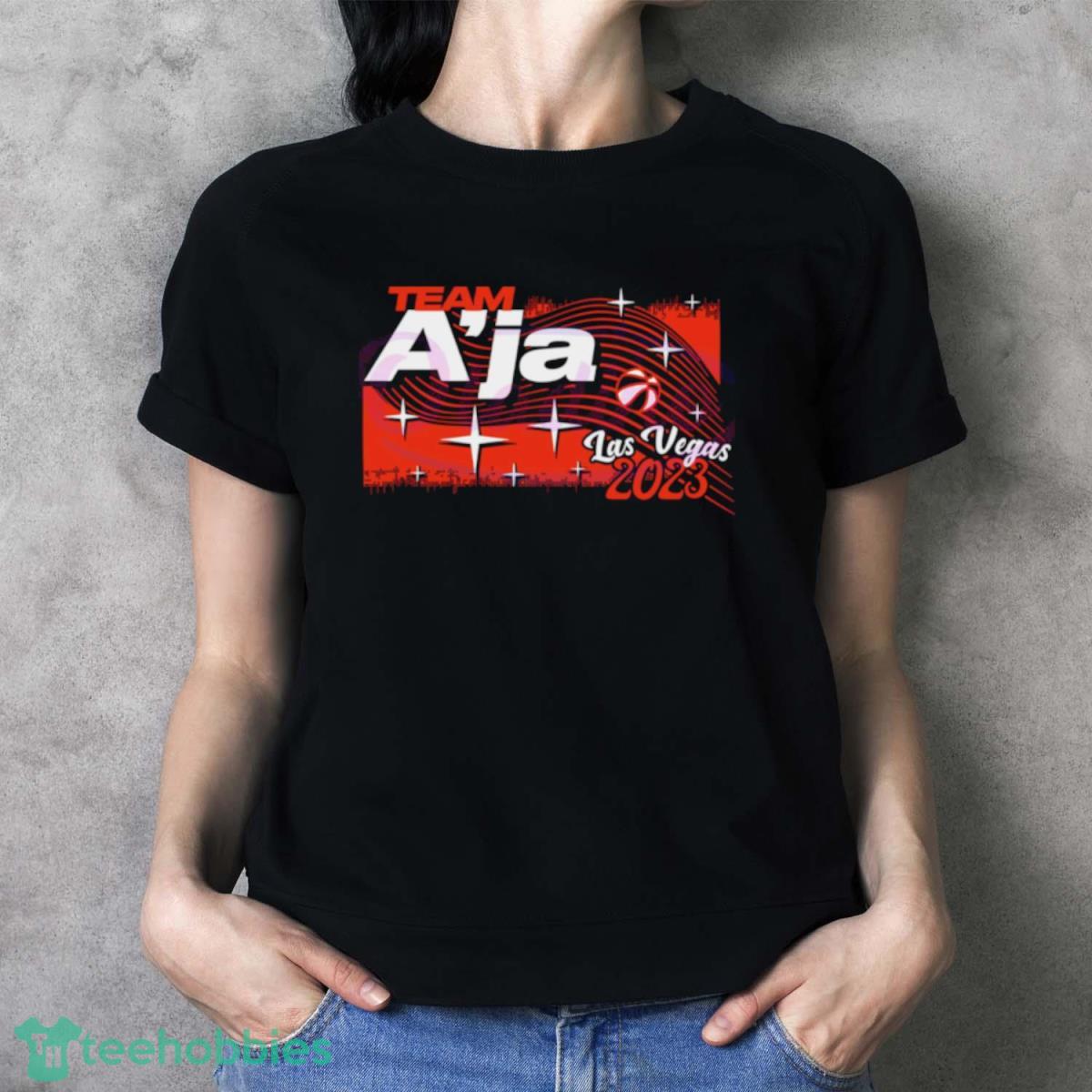 Team Aja Las Vegas 2023 SVG WNBA Player Shirt - Ladies T-Shirt