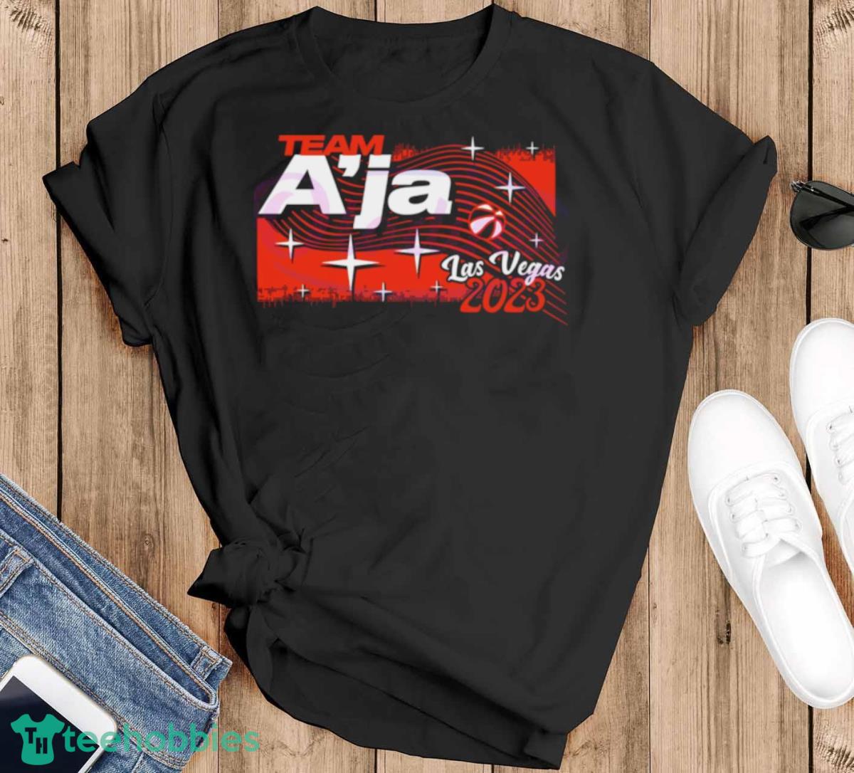 Team Aja Las Vegas 2023 SVG WNBA Player Shirt - Black T-Shirt